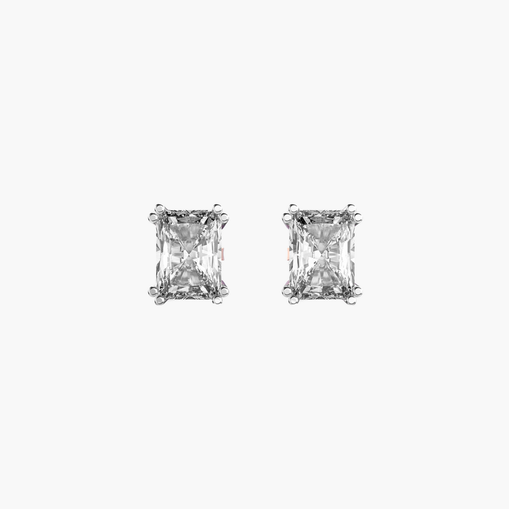 Radiant Aura Solitaire Studs