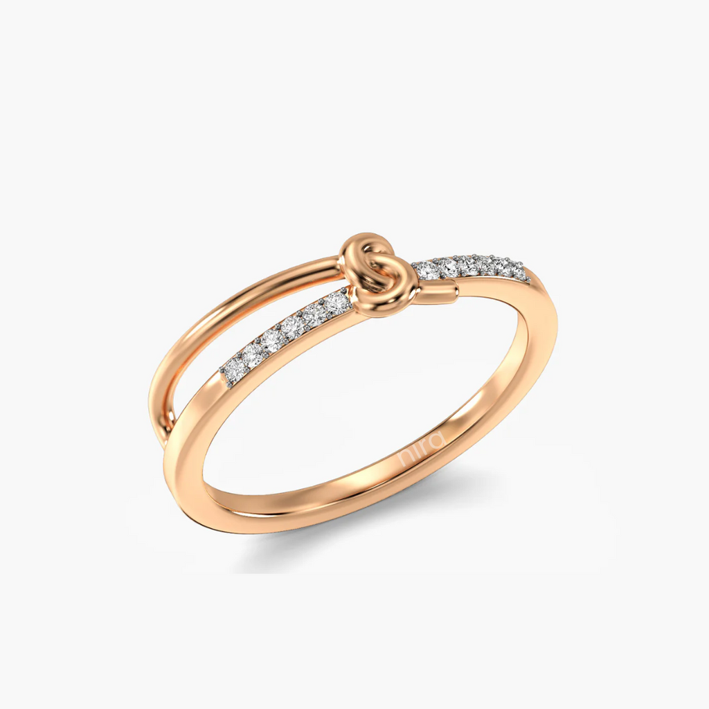 Knot Promise 0.06 ct Ring