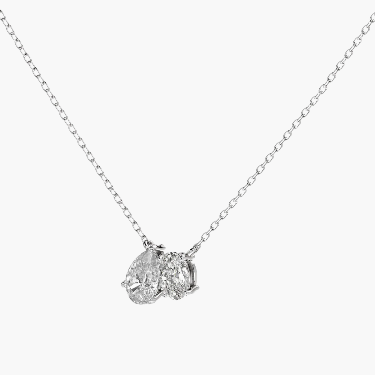 Gemini Duo Stone Pendant