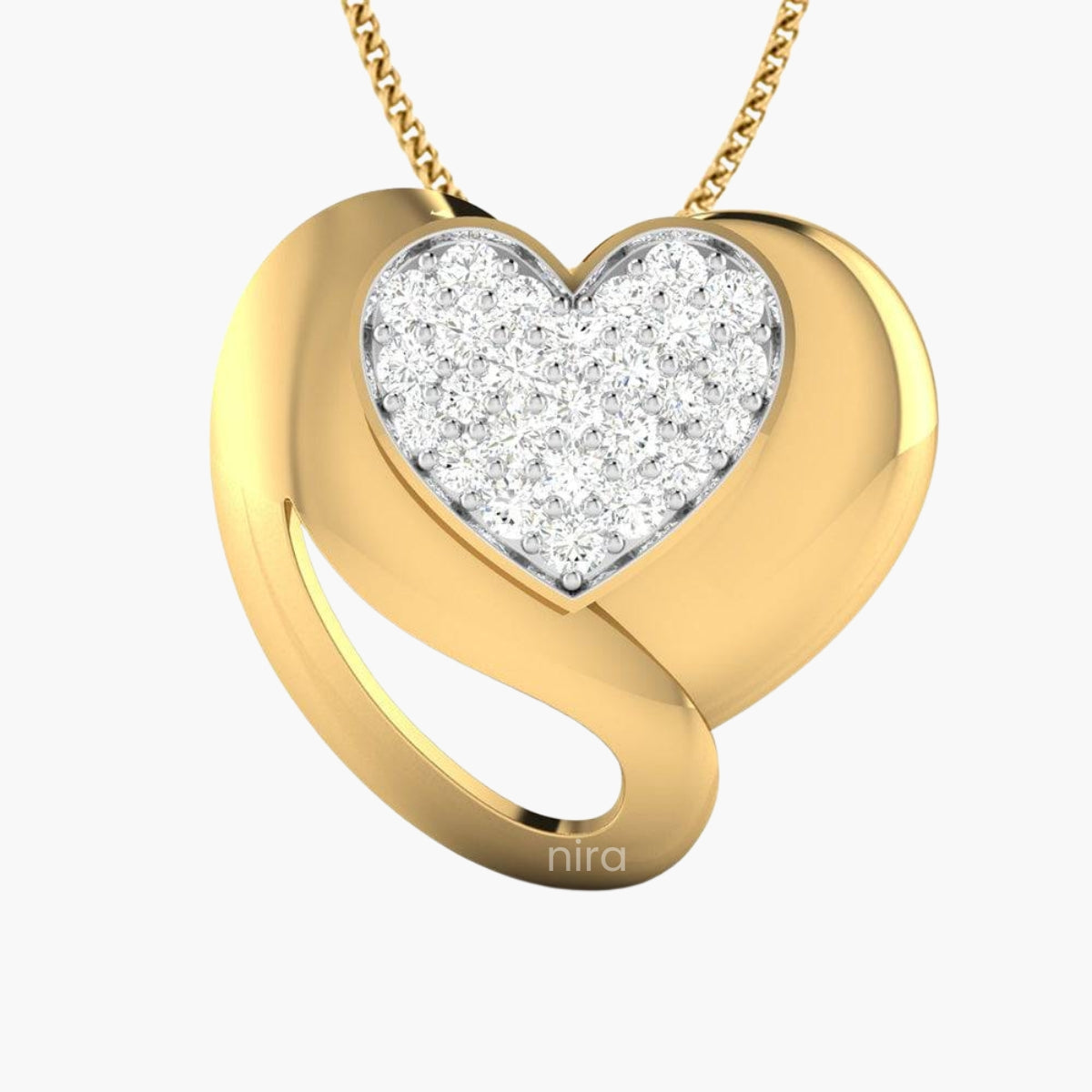 Love Spark Cluster Pendant