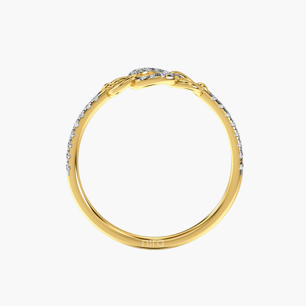 Infinity Link 0.13 ct Ring
