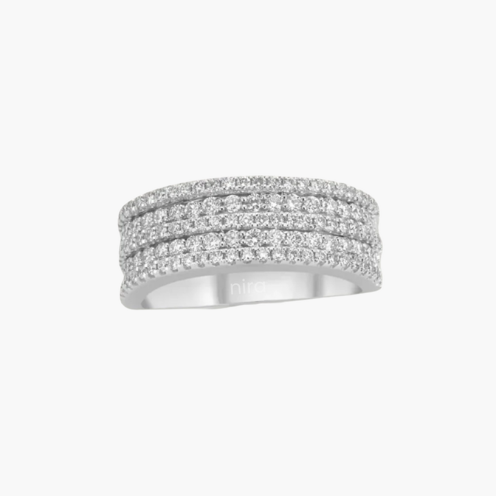 Brilliance Triple Row 1 ct Band