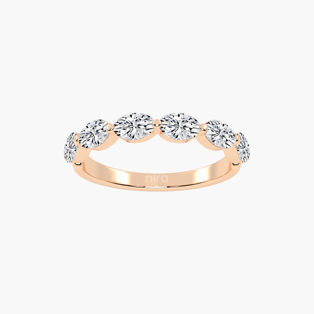 Infinite Oval Eternity Band