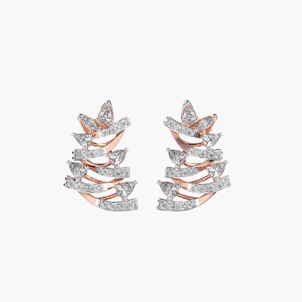 Cascade Lead Diamond Earrings