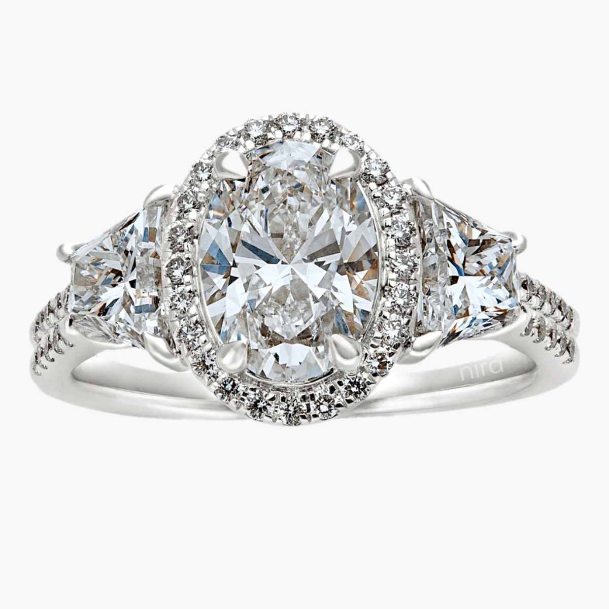 Majesty Oval 2 ct Solitaire Ring