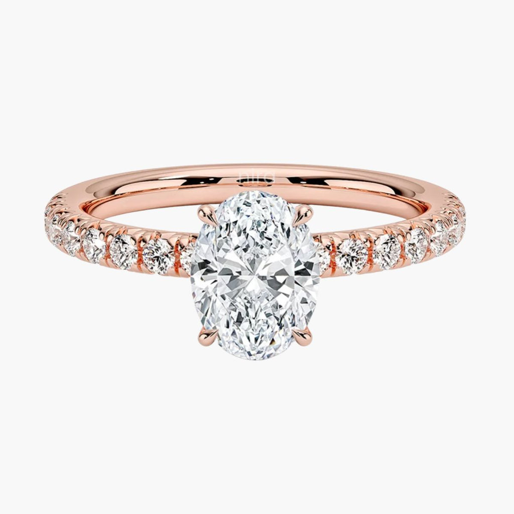 Elara Oval 1 ct Solitaire Ring
