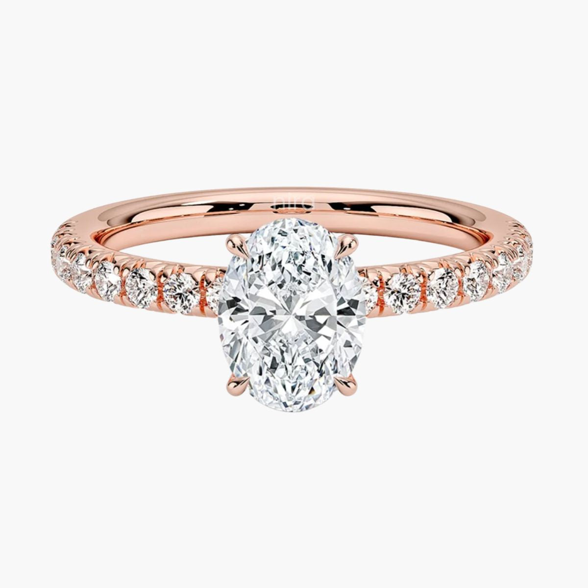 Elara Oval 1 ct Solitaire Ring