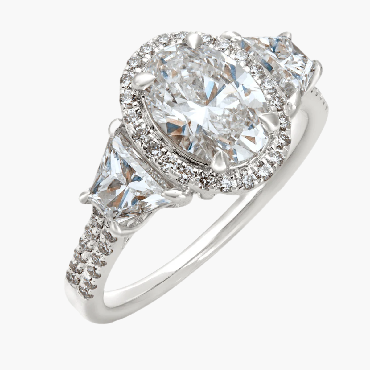 Majesty Oval 2 ct Solitaire Ring