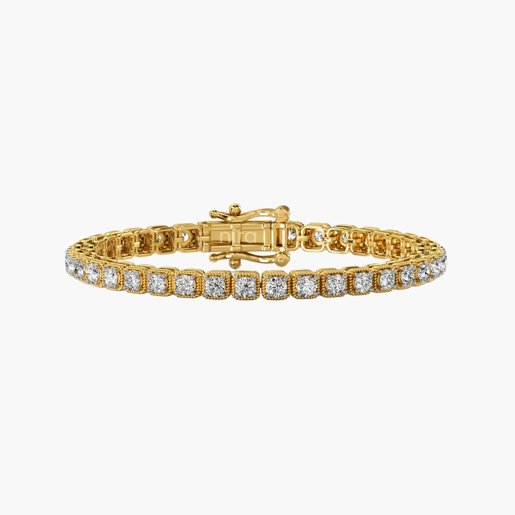 Celestia Tennis Diamond Bracelet
