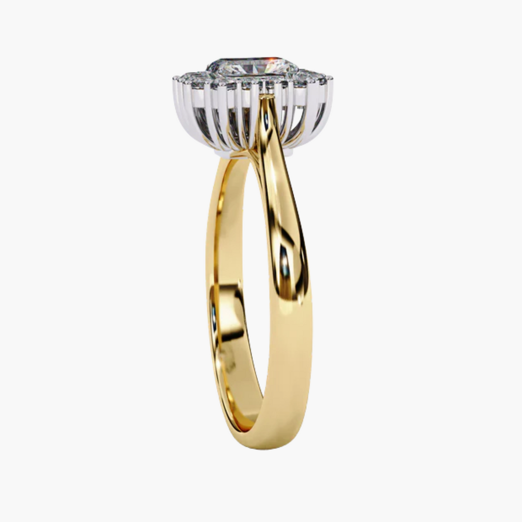 Halo Radiant 1.1 ct Ring