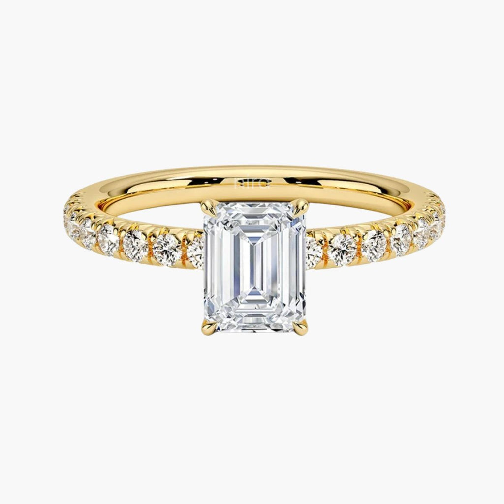 Verdura Emerald 1 ct Solitaire Ring