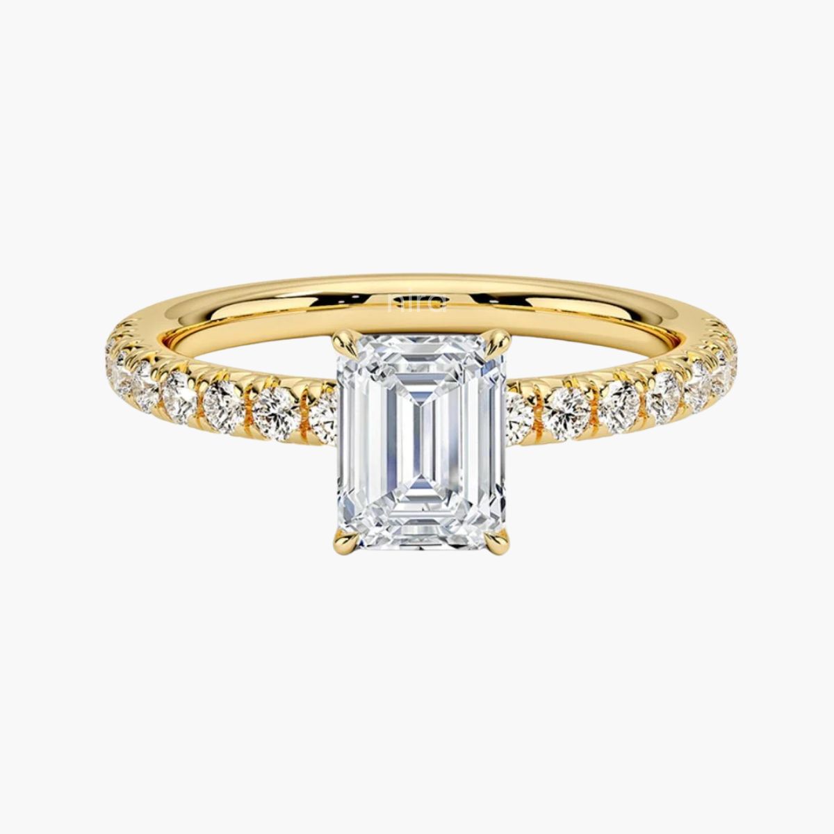 Verdura Emerald 1 ct Solitaire Ring