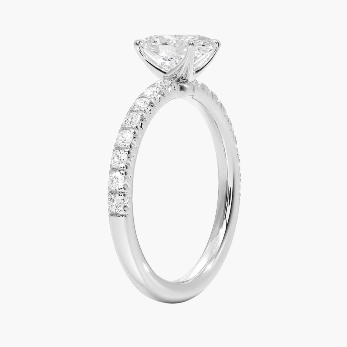 Elara Oval 1 ct Solitaire Ring