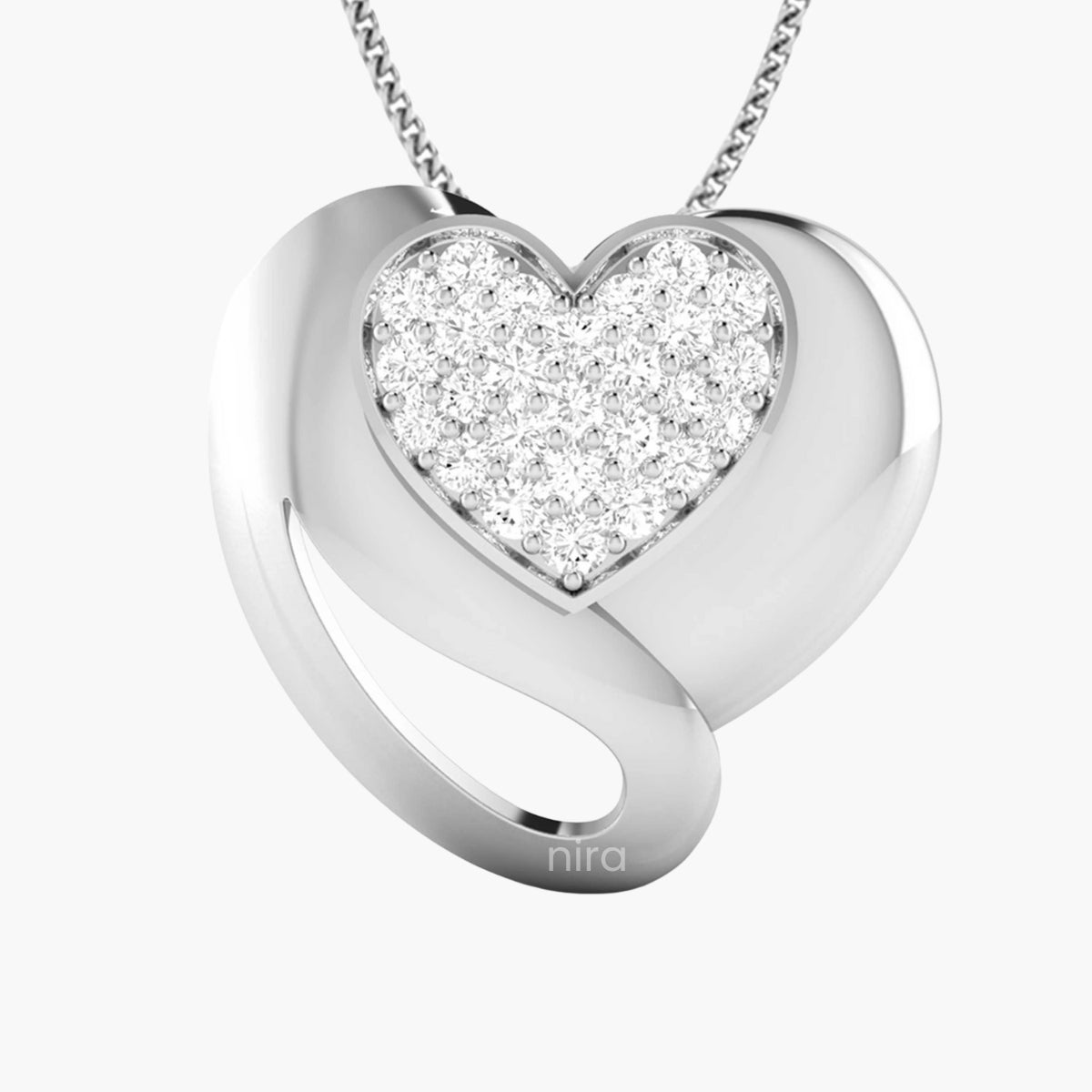 Love Spark Cluster Pendant