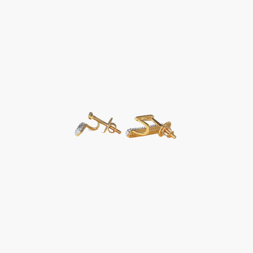 Lumina Drop Diamond Earrings