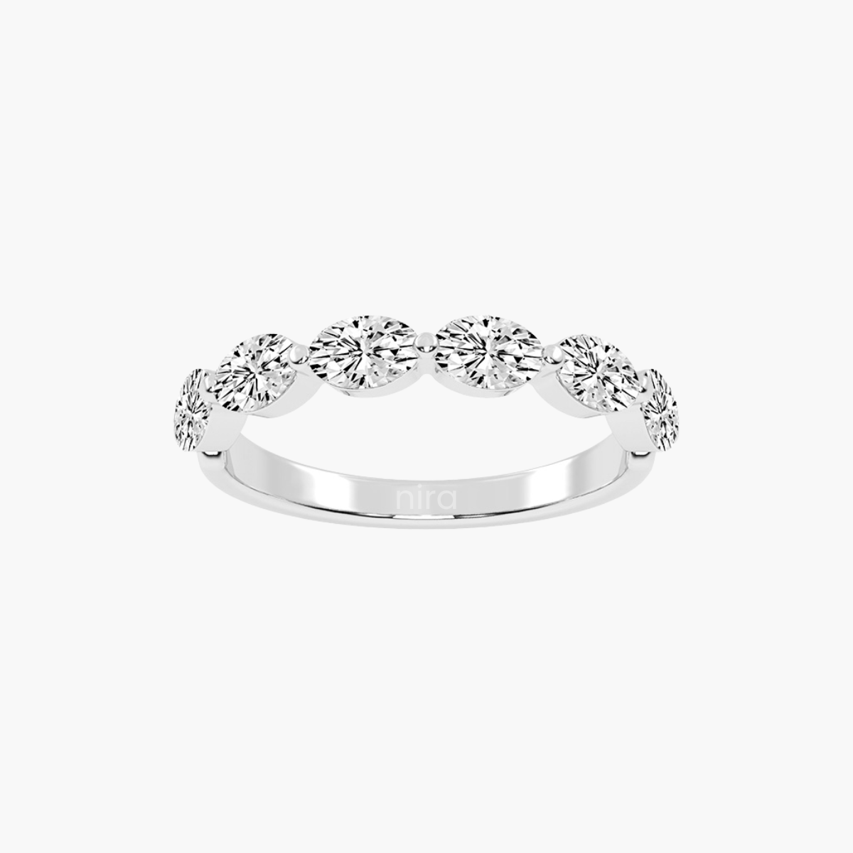 Infinite Oval Eternity Band