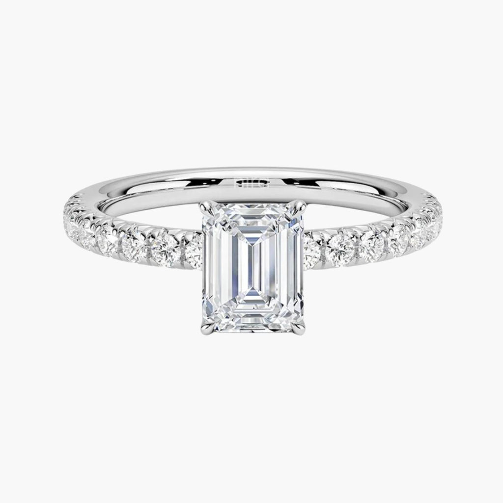 Verdura Emerald 1 ct Solitaire Ring