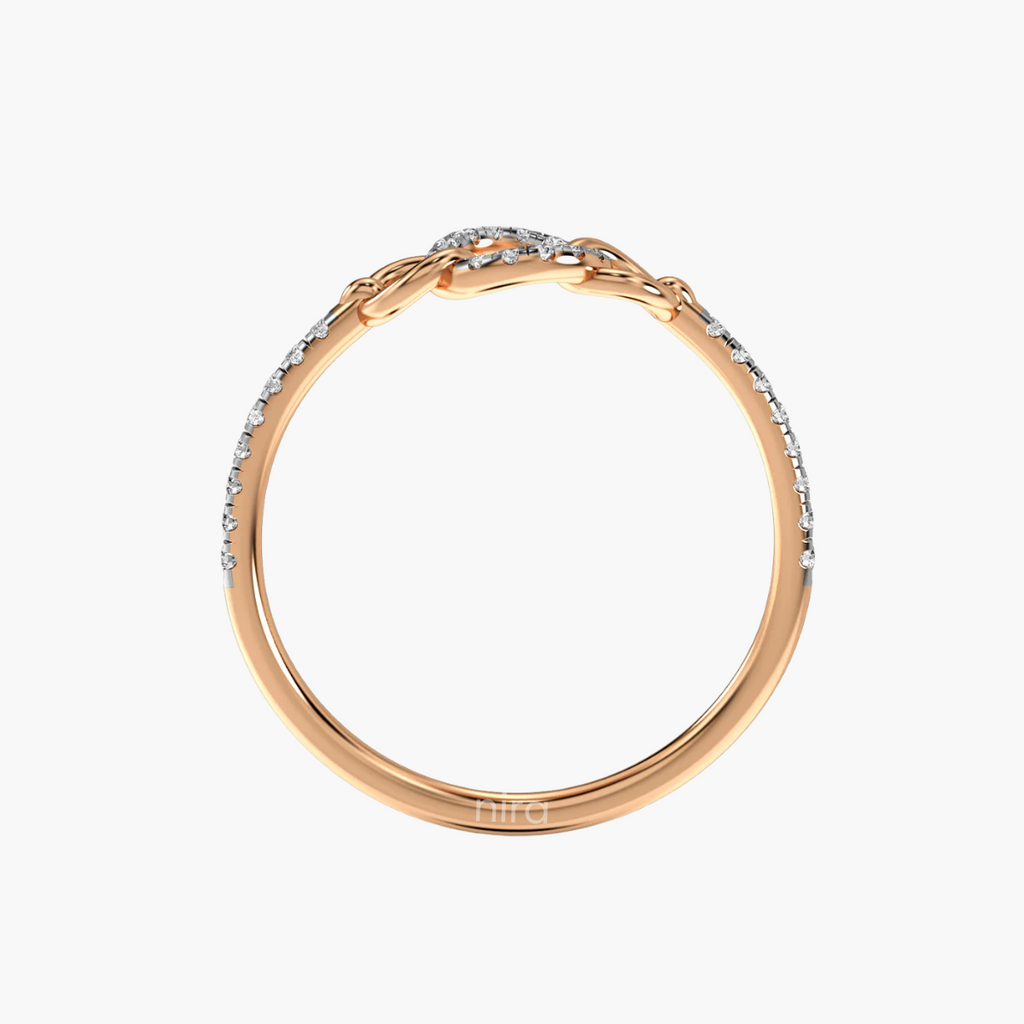 Infinity Link 0.13 ct Ring