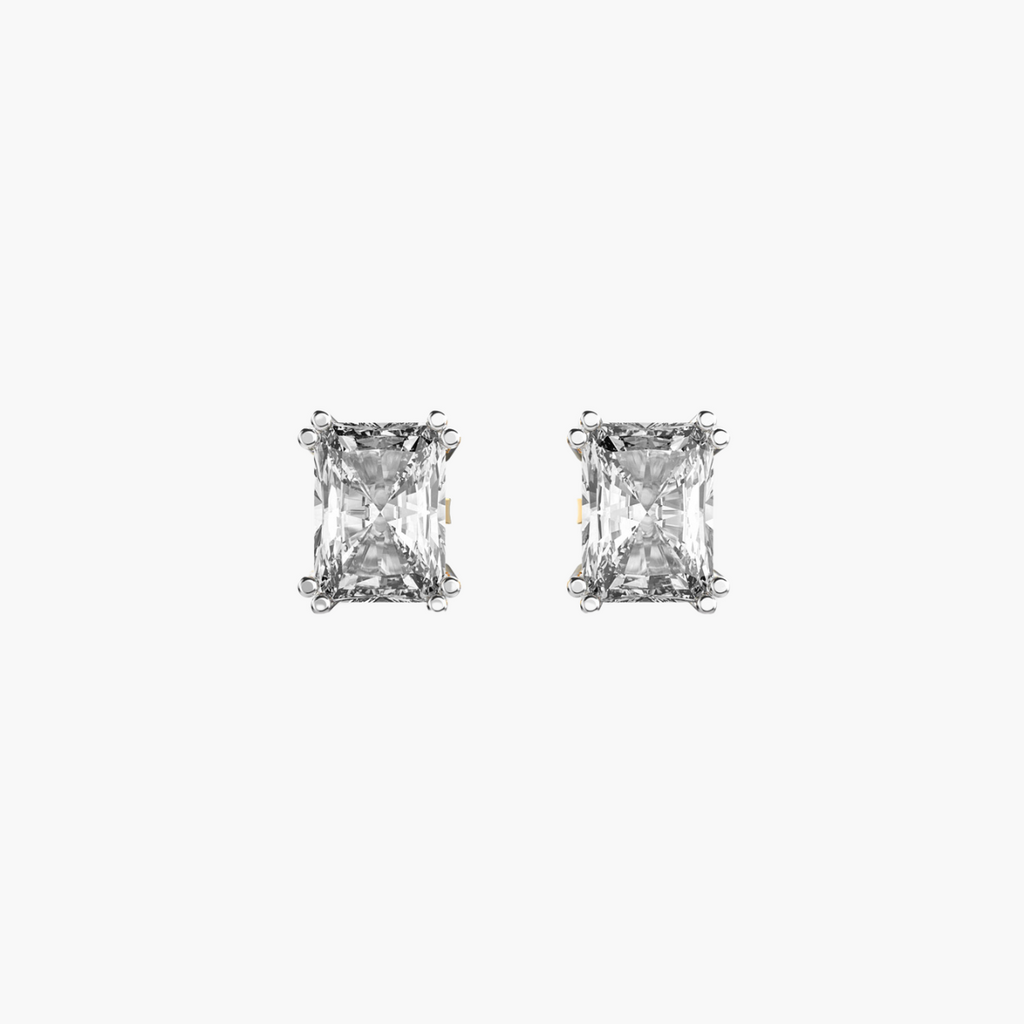 Radiant Aura Solitaire Studs