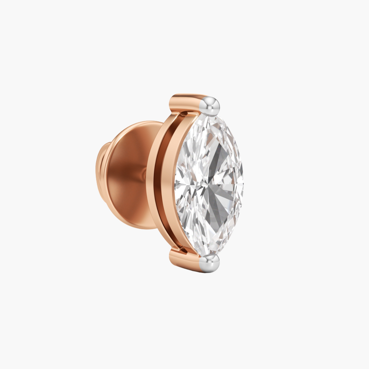 Marquise Flair Solitaire Studs