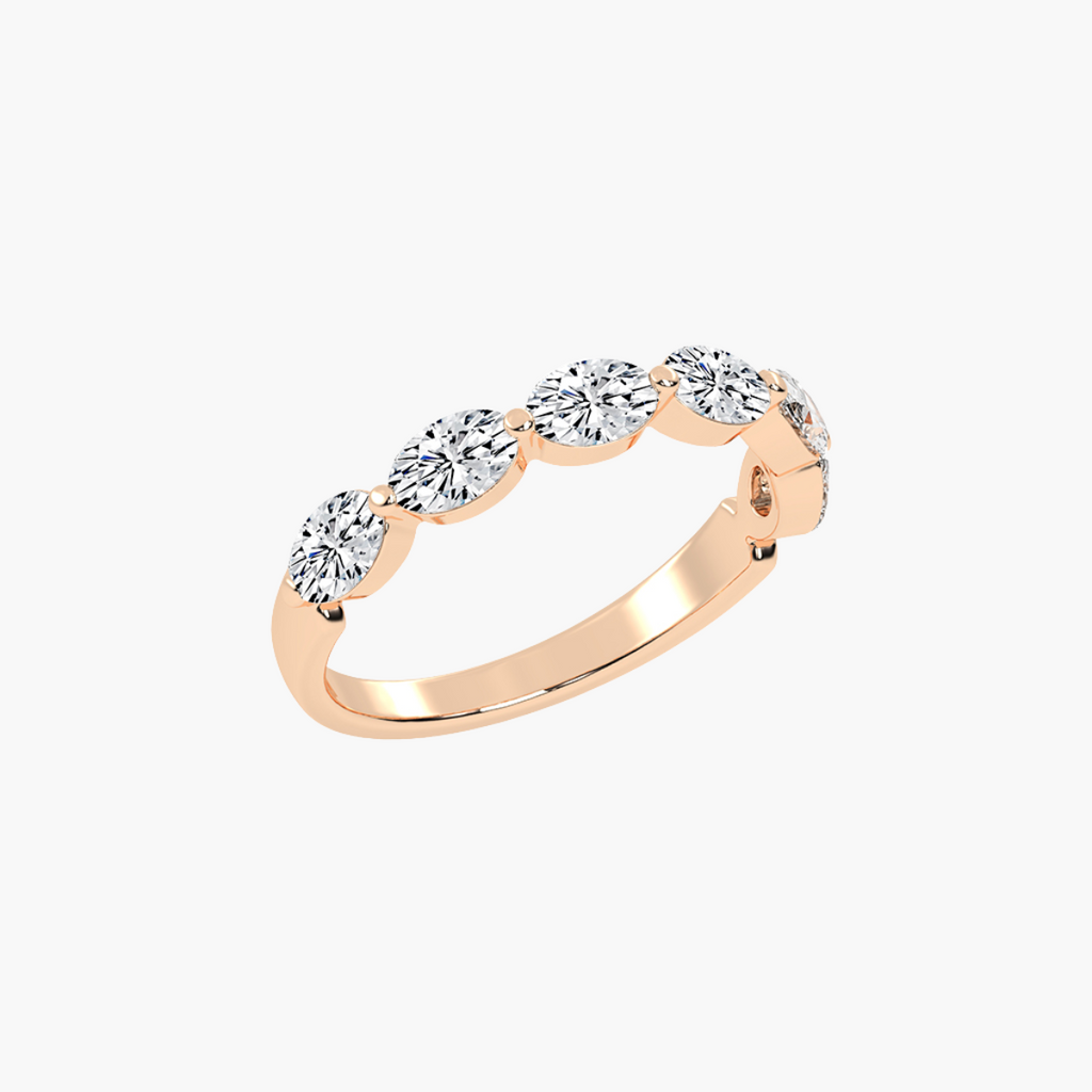 Infinite Oval Eternity Band