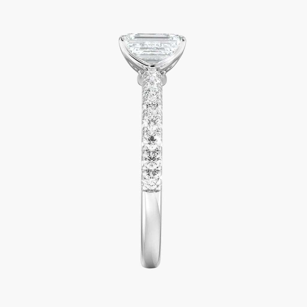 Verdura Emerald 1 ct Solitaire Ring