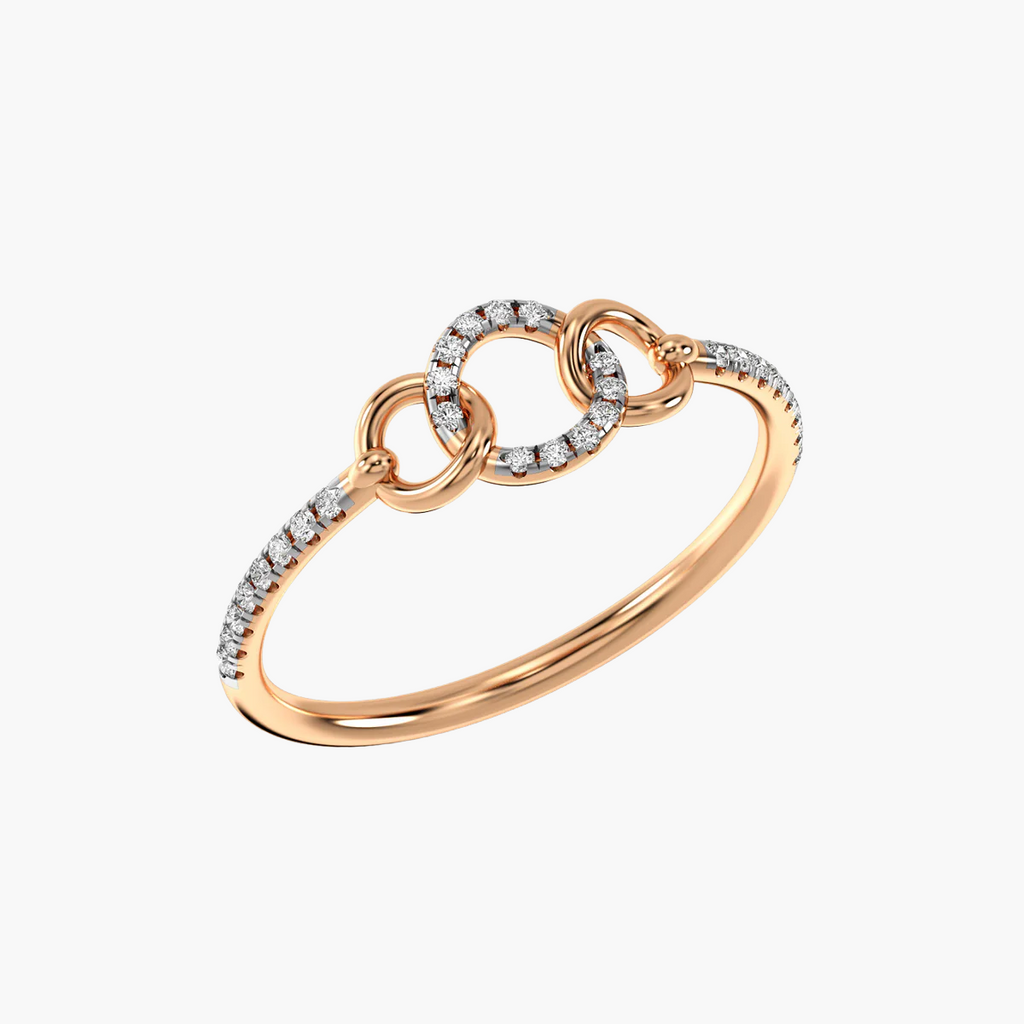 Infinity Link 0.13 ct Ring