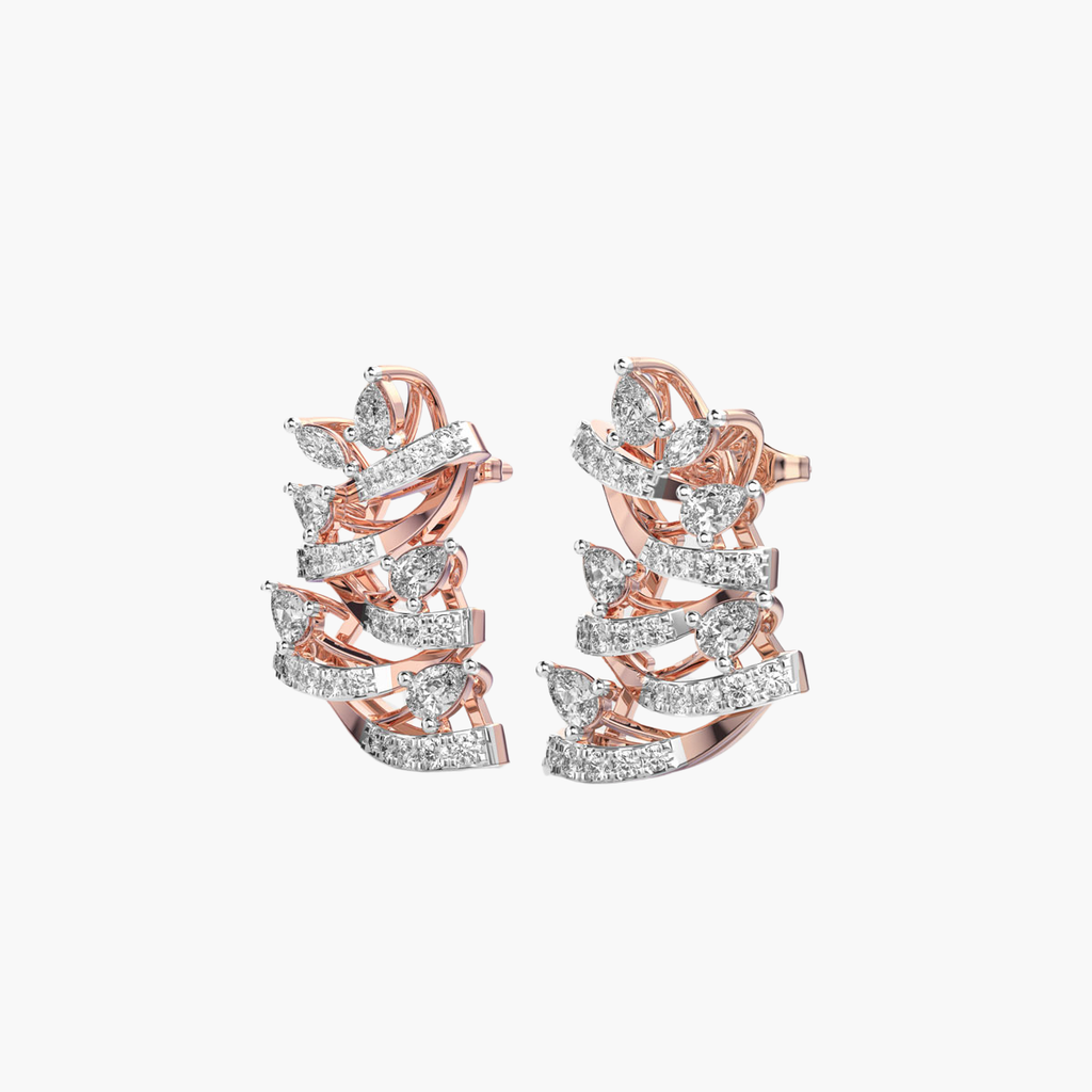 Cascade Lead Diamond Earrings