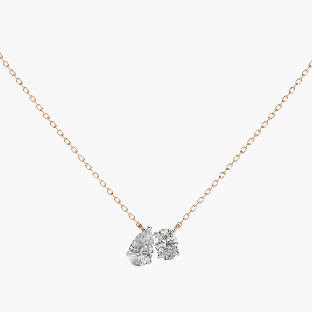 Gemini Duo Stone Pendant