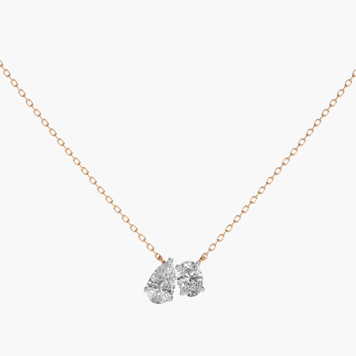 Gemini Duo Stone Pendant