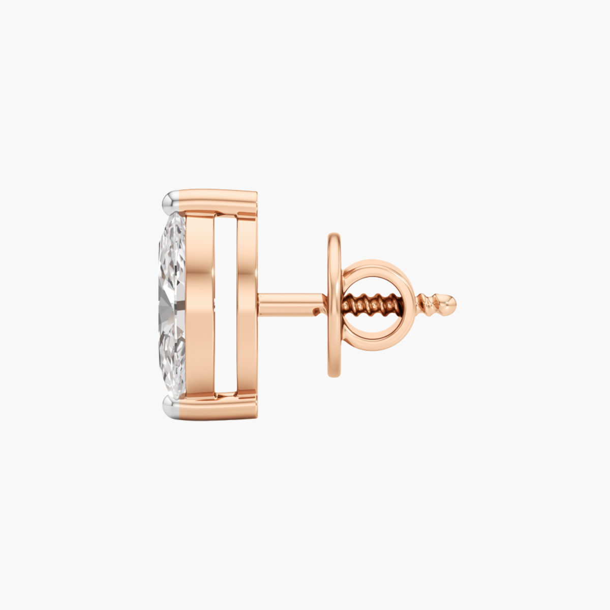 Marquise Flair Solitaire Studs