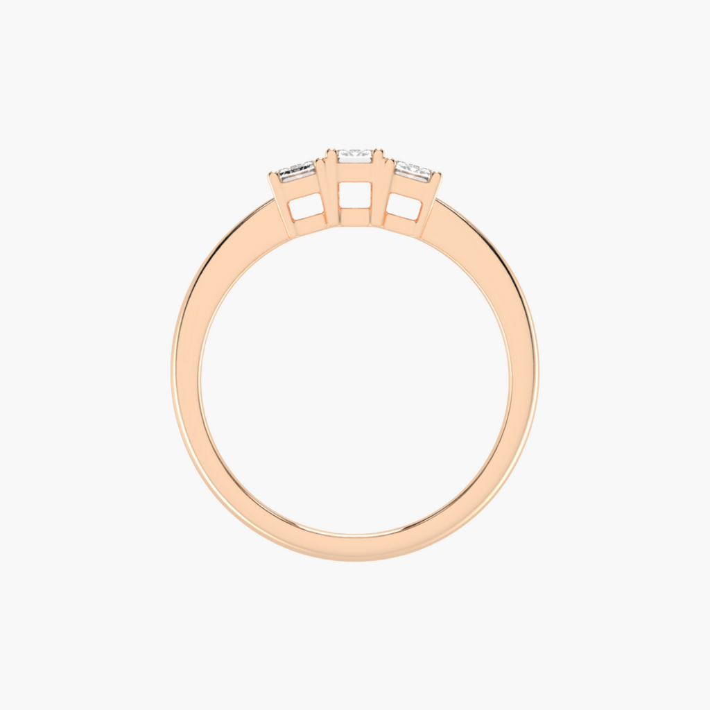Emerald Trilogy 0.75 ct Ring