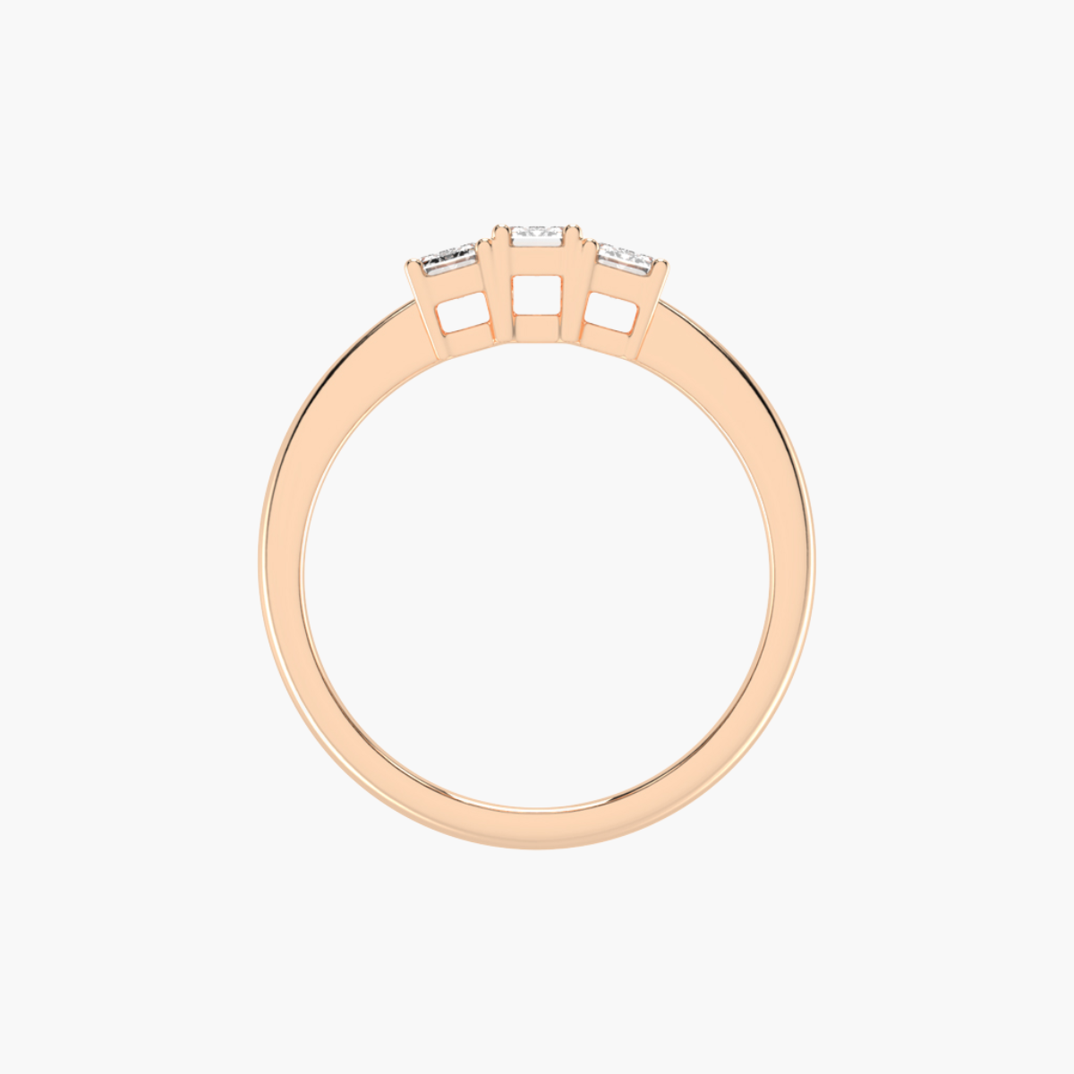 Emerald Trilogy 0.75 ct Ring
