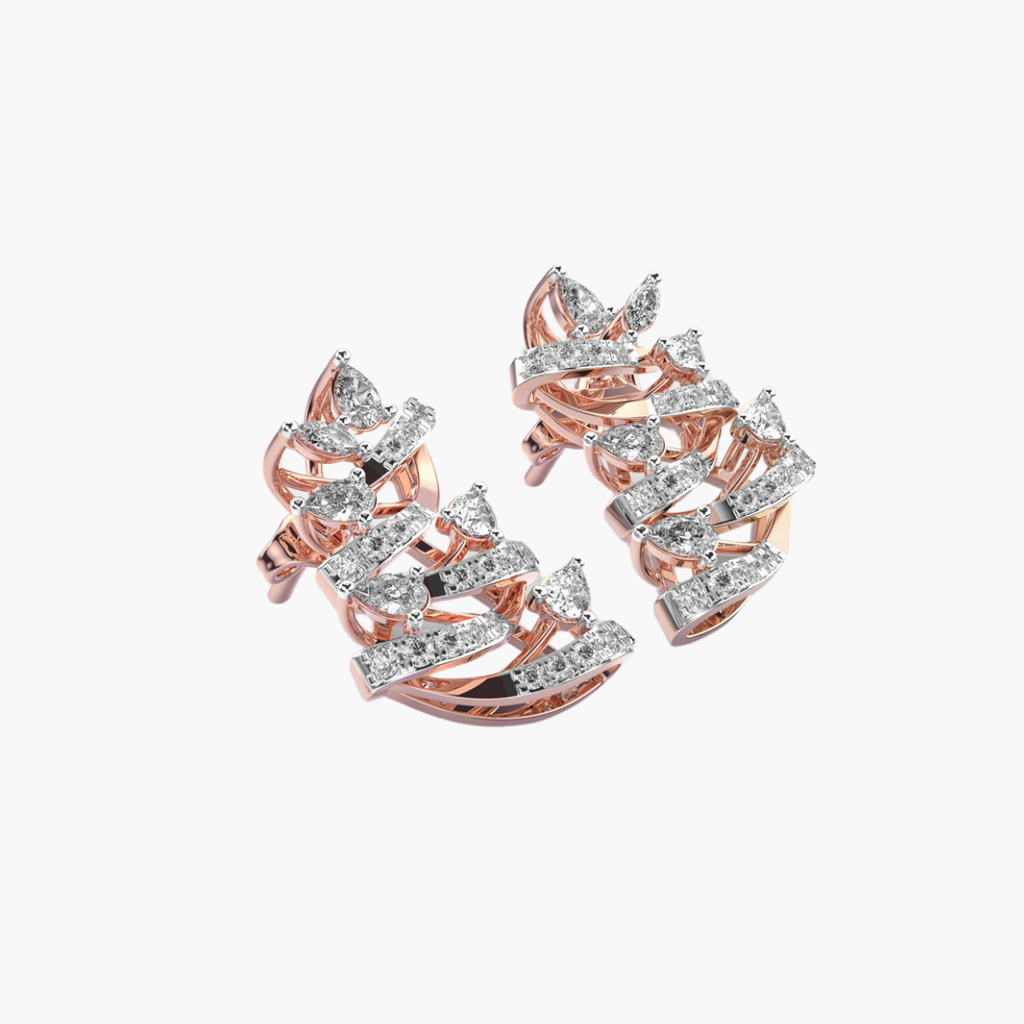 Cascade Lead Diamond Earrings