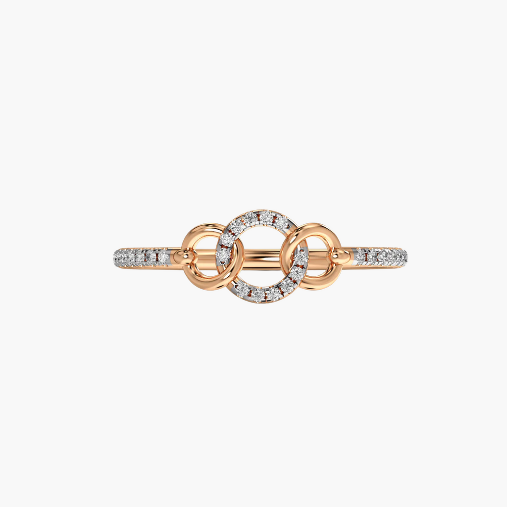 Infinity Link 0.13 ct Ring