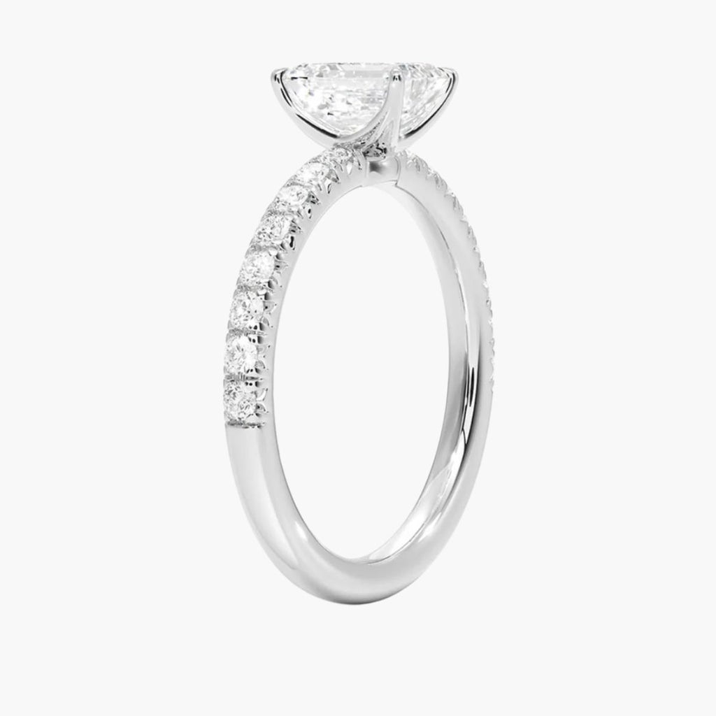 Verdura Emerald 1 ct Solitaire Ring