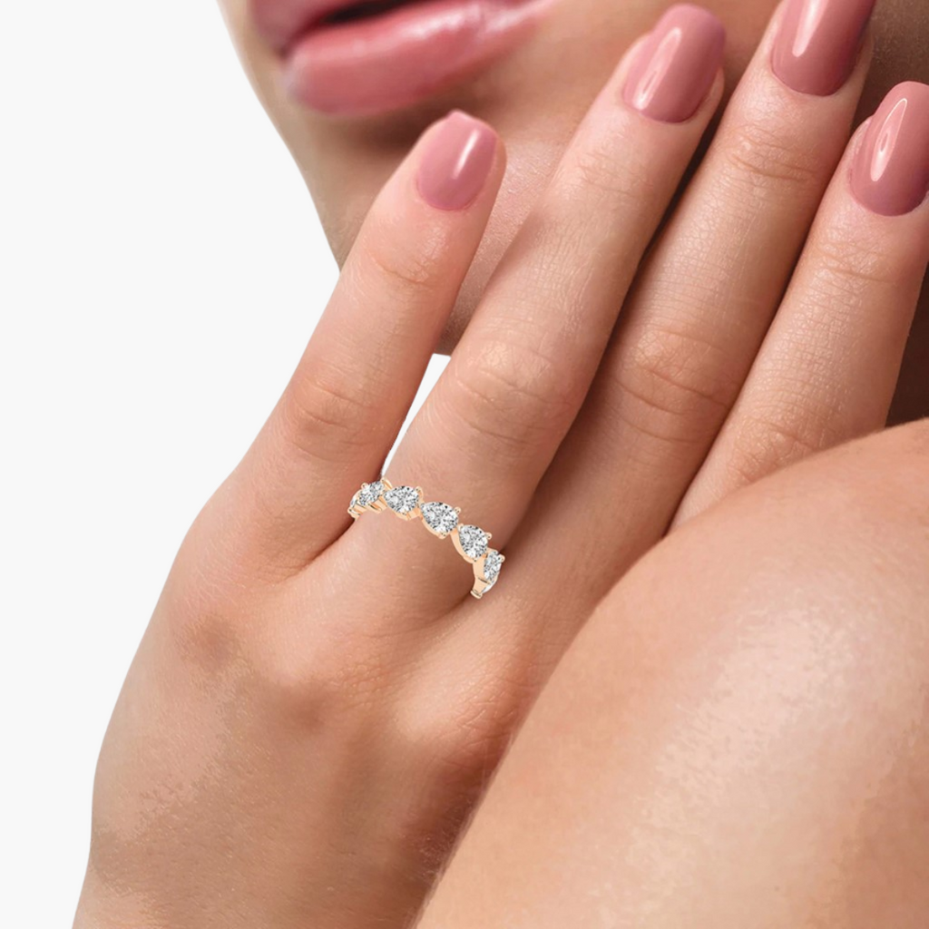 Infinite Pear Eternity Band