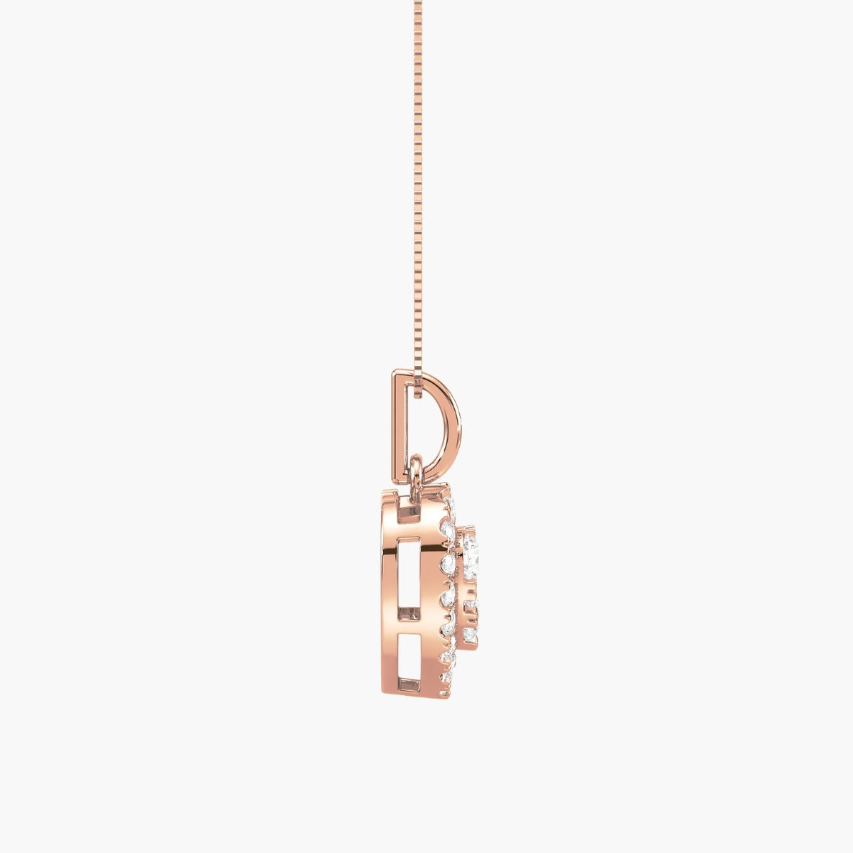 Heart Bloom Cluster Pendant