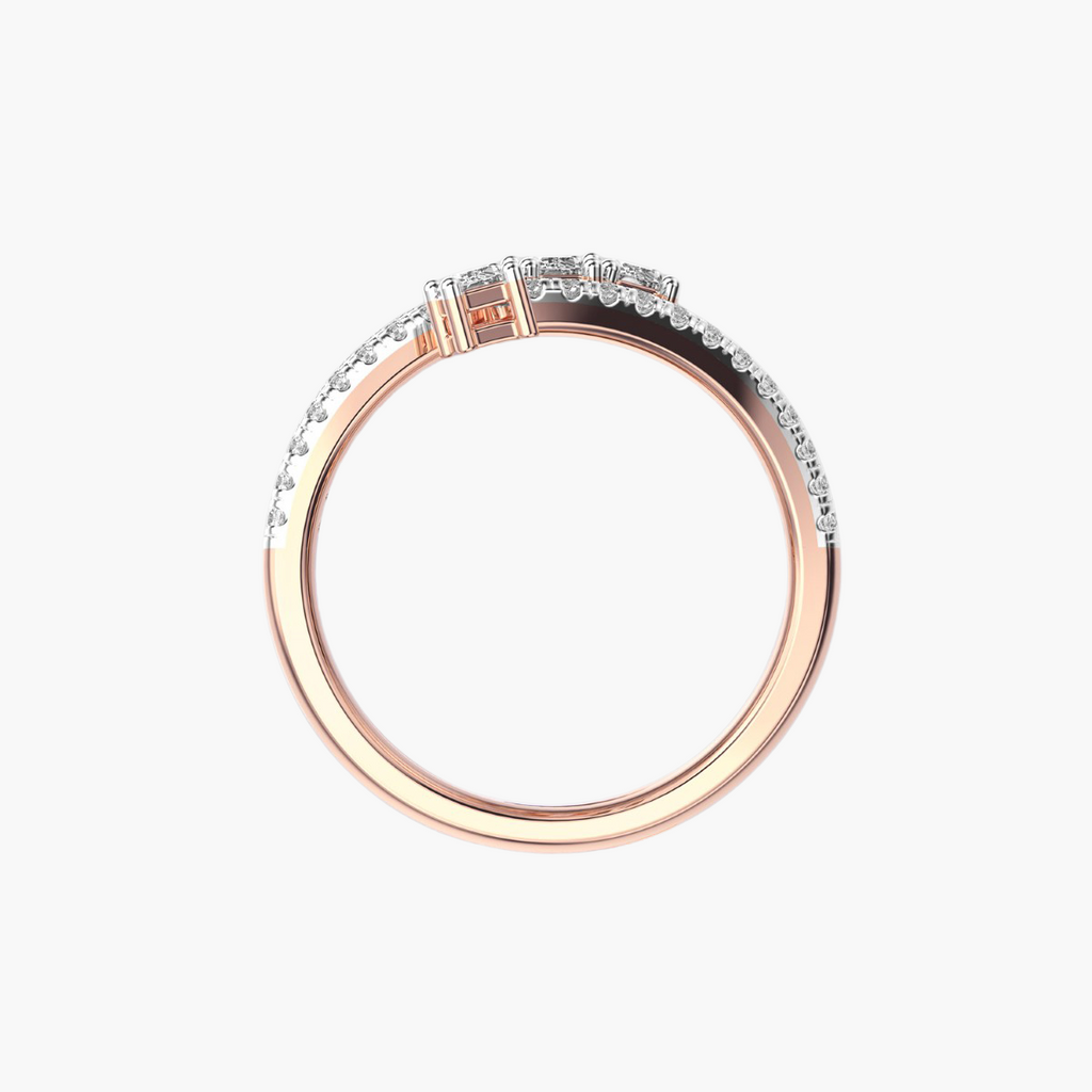 Galaxy Baguette Cocktail Ring