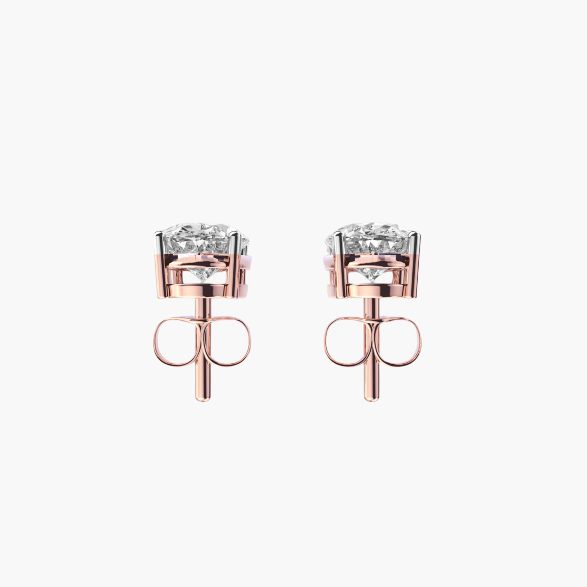 Elegance Oval Solitaire Studs