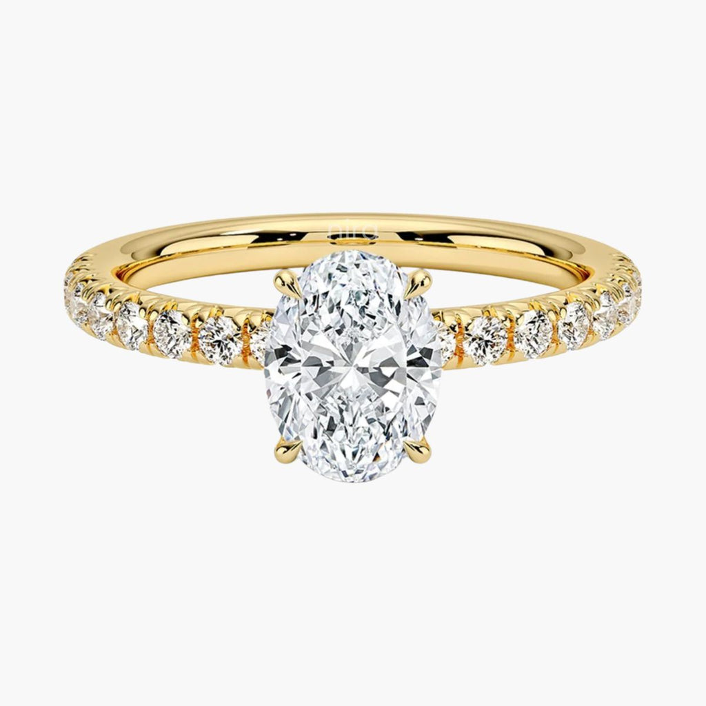 Elara Oval 1 ct Solitaire Ring
