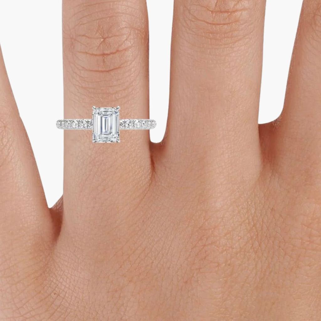 Verdura Emerald 1 ct Solitaire Ring