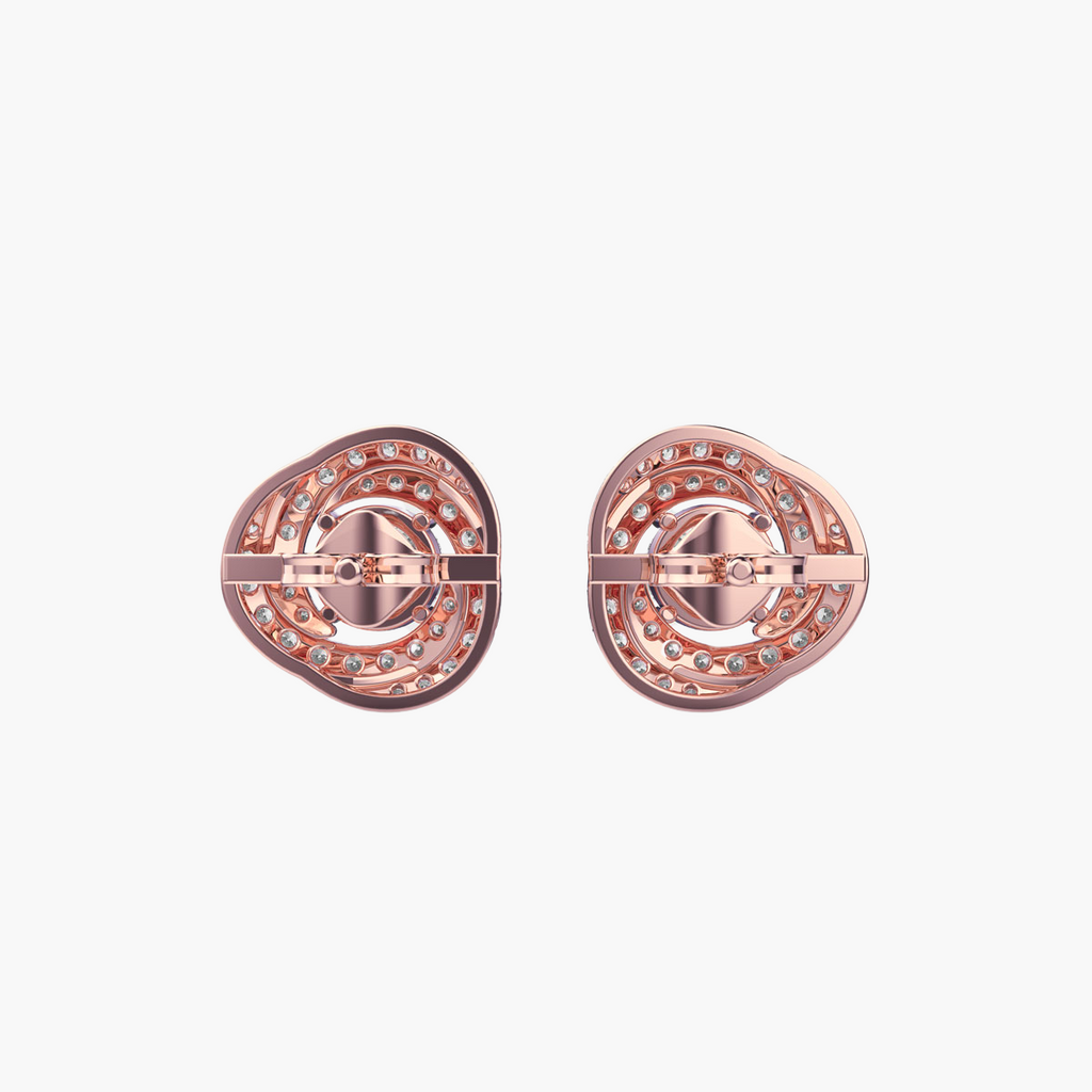 Galaxy Twist Solitaire Studs