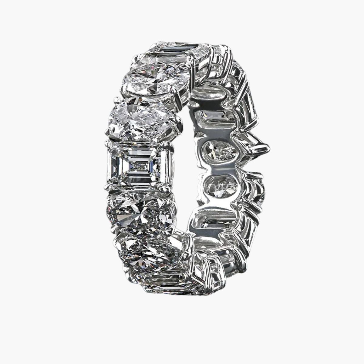Mosaic fusion 4 ct Eternity Band