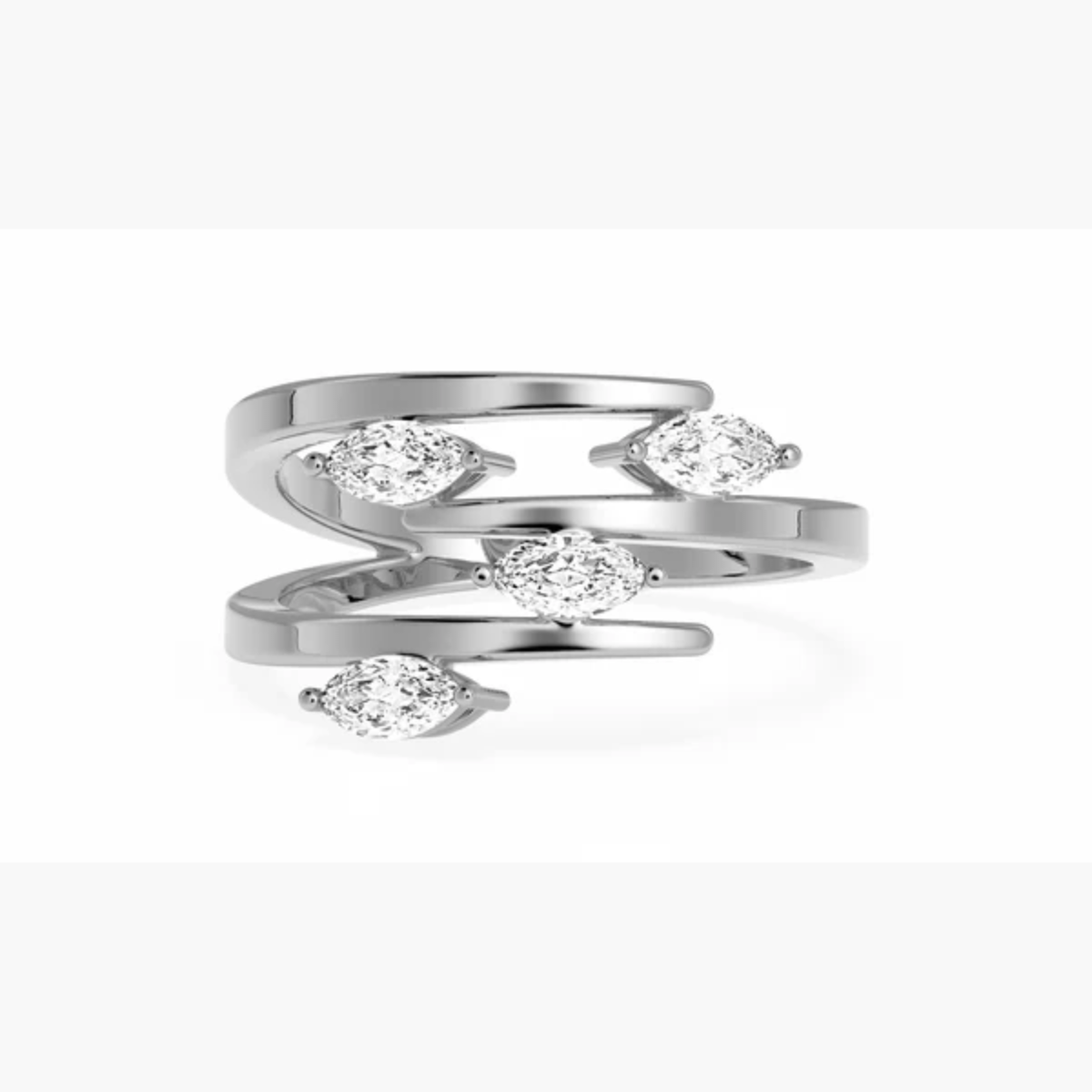 Flair Marquise 0.4 ct Cocktail Ring