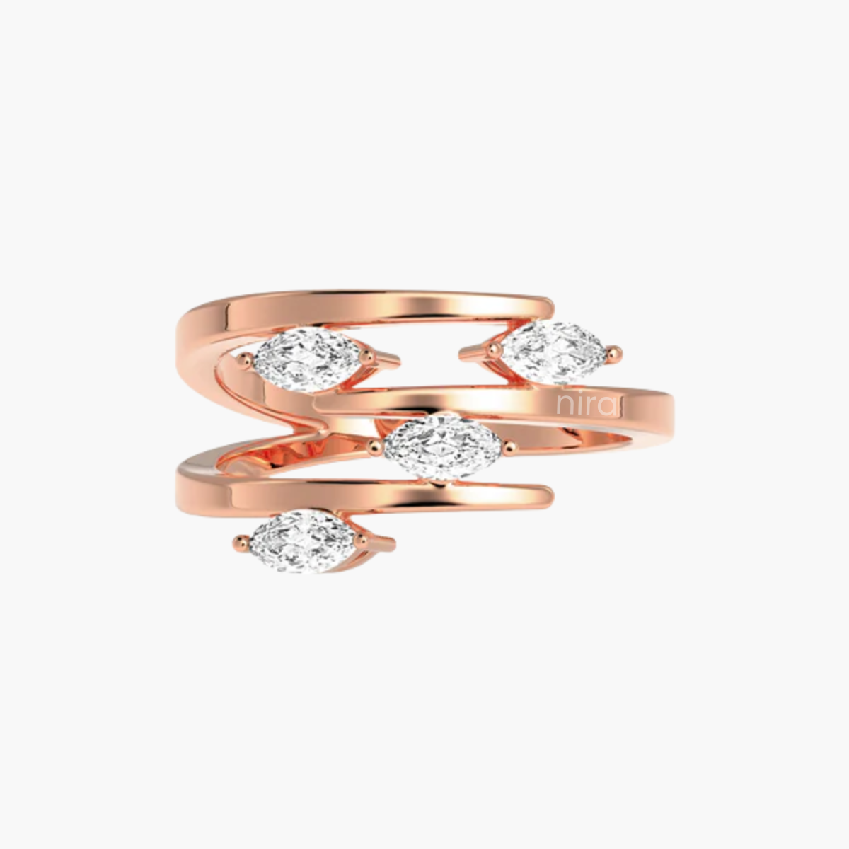 Flair Marquise 0.4 ct Cocktail Ring