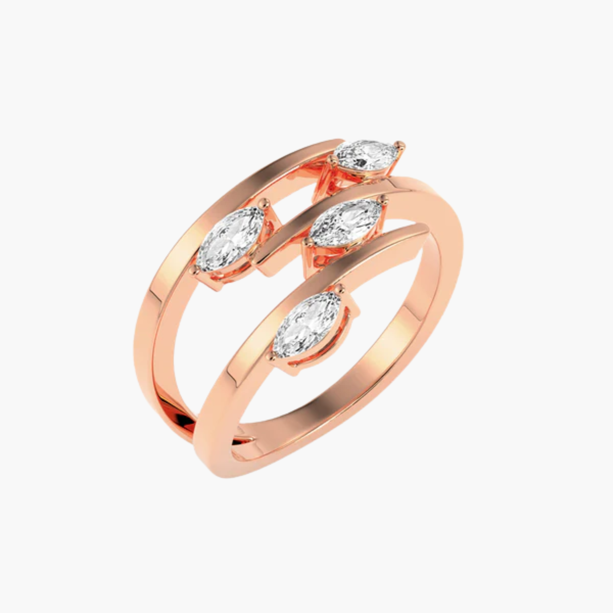 Flair Marquise 0.4 ct Cocktail Ring