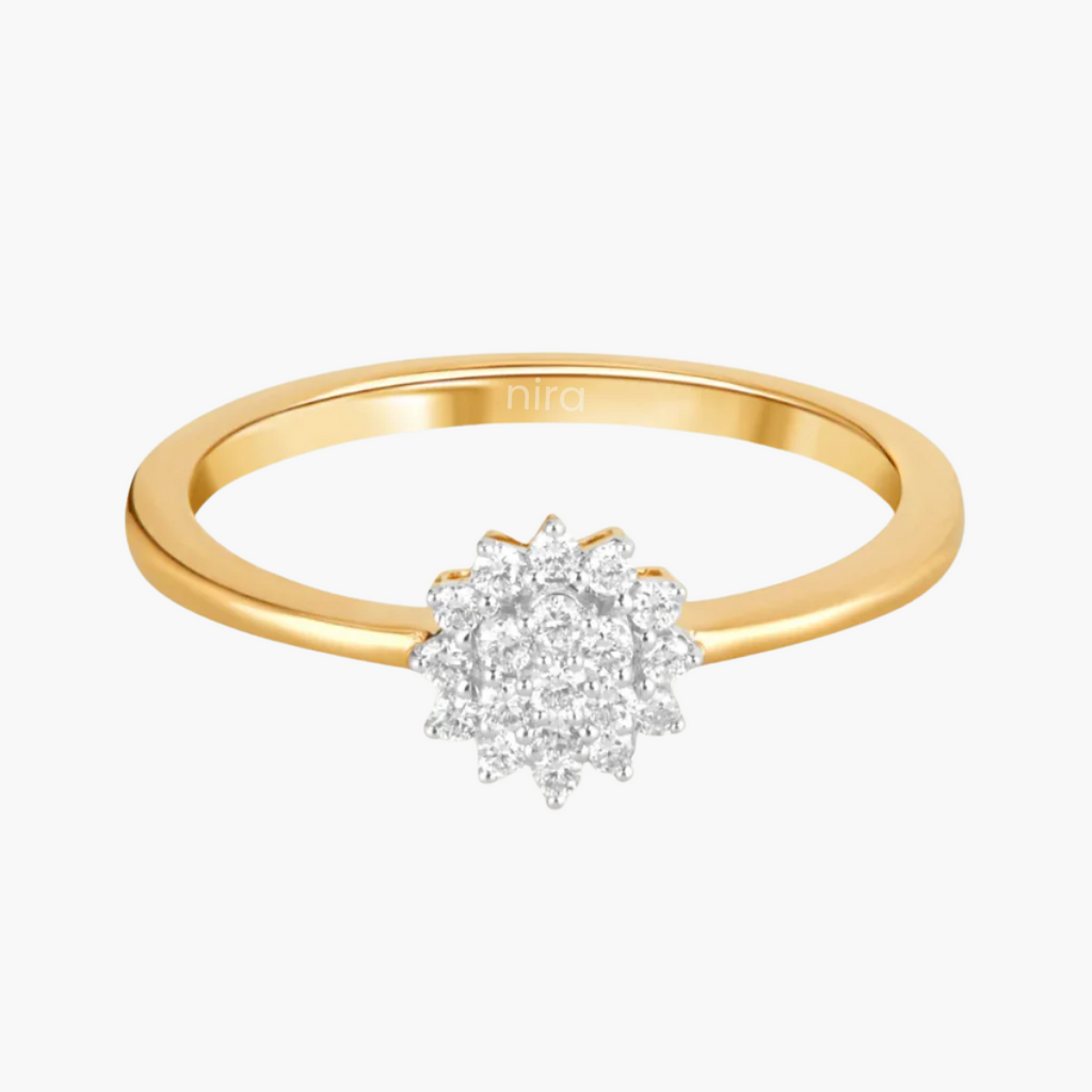 Cluster Spark 0.14 ct Ring