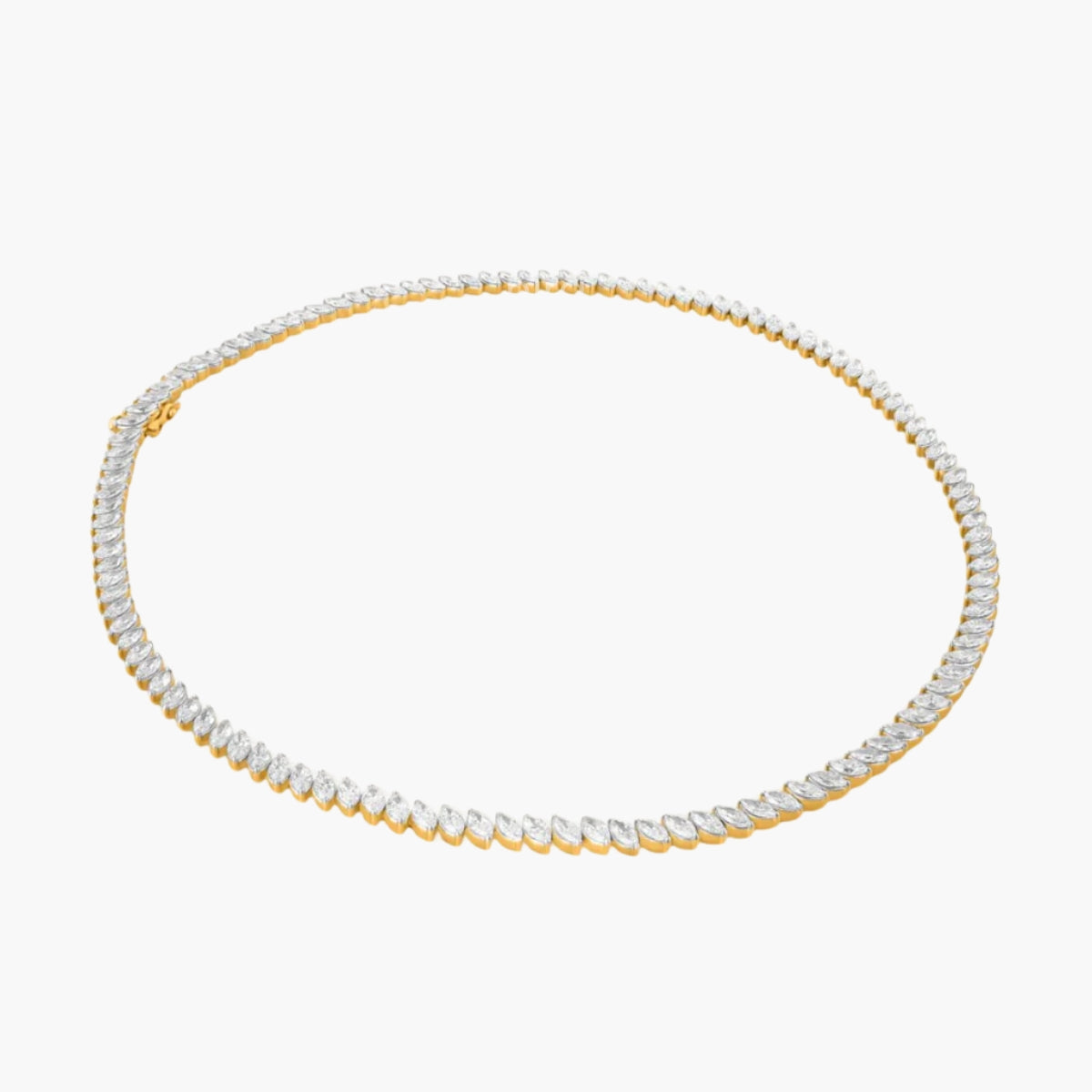 Riviera Tennis Diamond Necklace