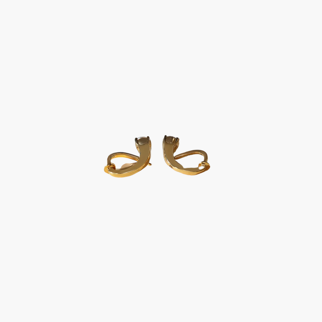Swirl Muse Diamond Studs